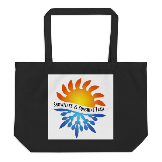 Large organic tote bag